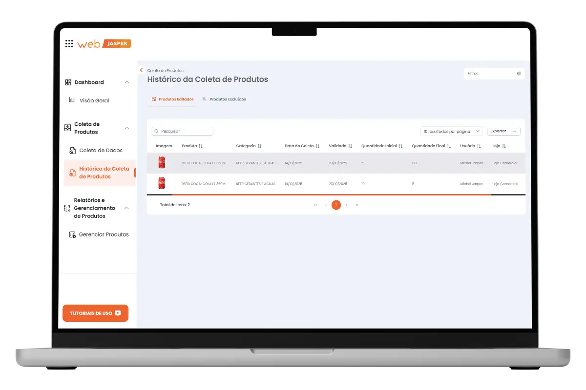 Sistema de Controle de Validade